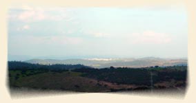 Vista de El Cerro desde la ermita