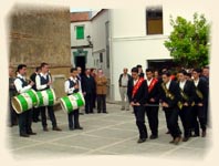 Lanzando en la plaza