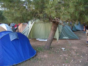 Normas para la acampada en Vigilia y Romería